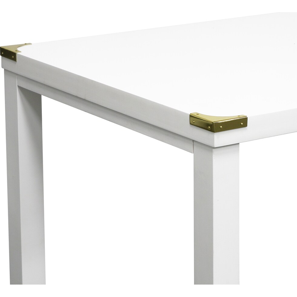 betta white desk   