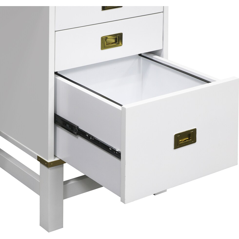 betta white desk   