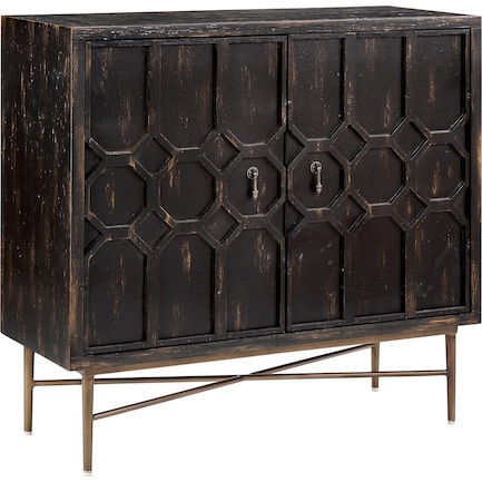 Betty Accent Cabinet - Black