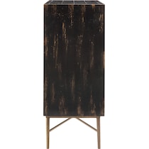 betty black accent cabinet   