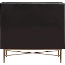 betty black accent cabinet   