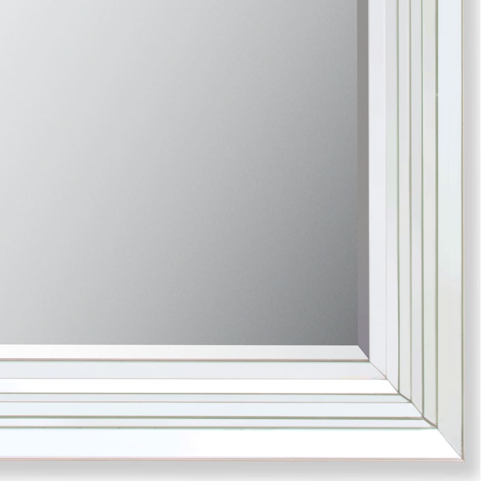 beveled glass floor mirror   