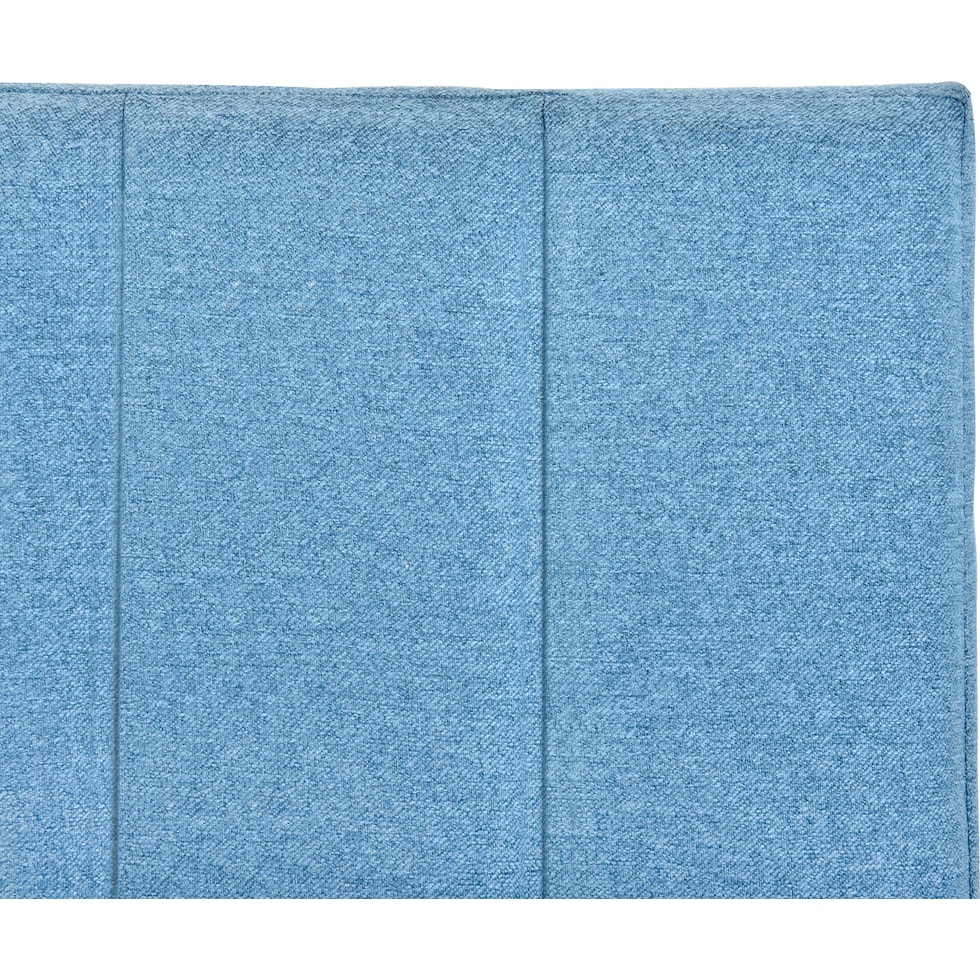 bevelyn blue king headboard   