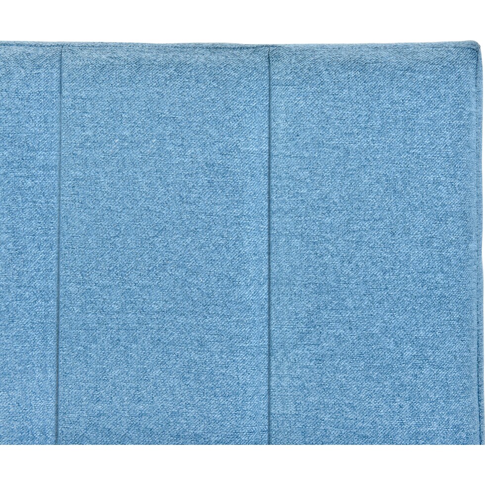 bevelyn blue queen headboard   