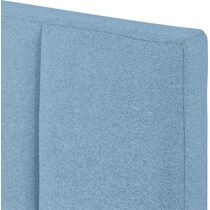 bevelyn blue twin headboard   