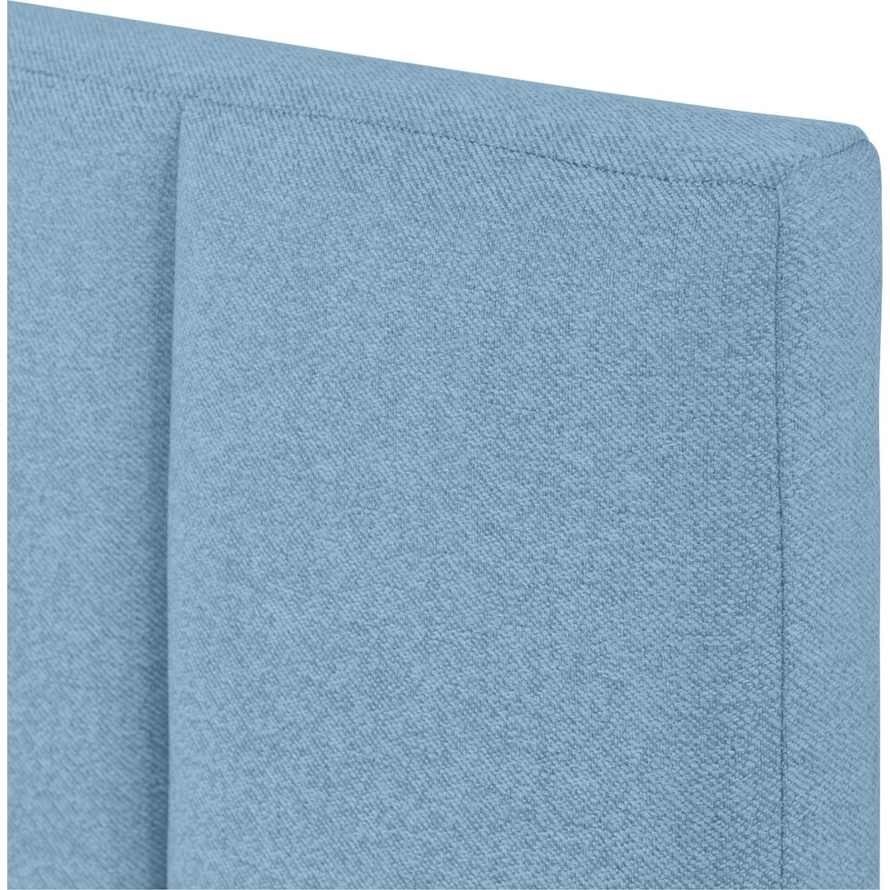 bevelyn blue twin headboard   