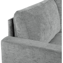 bevelyn gray accent chair   