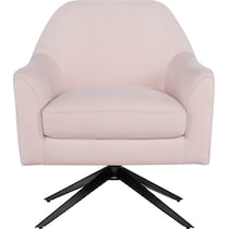 beverly pink accent chair   