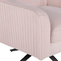 beverly pink accent chair   