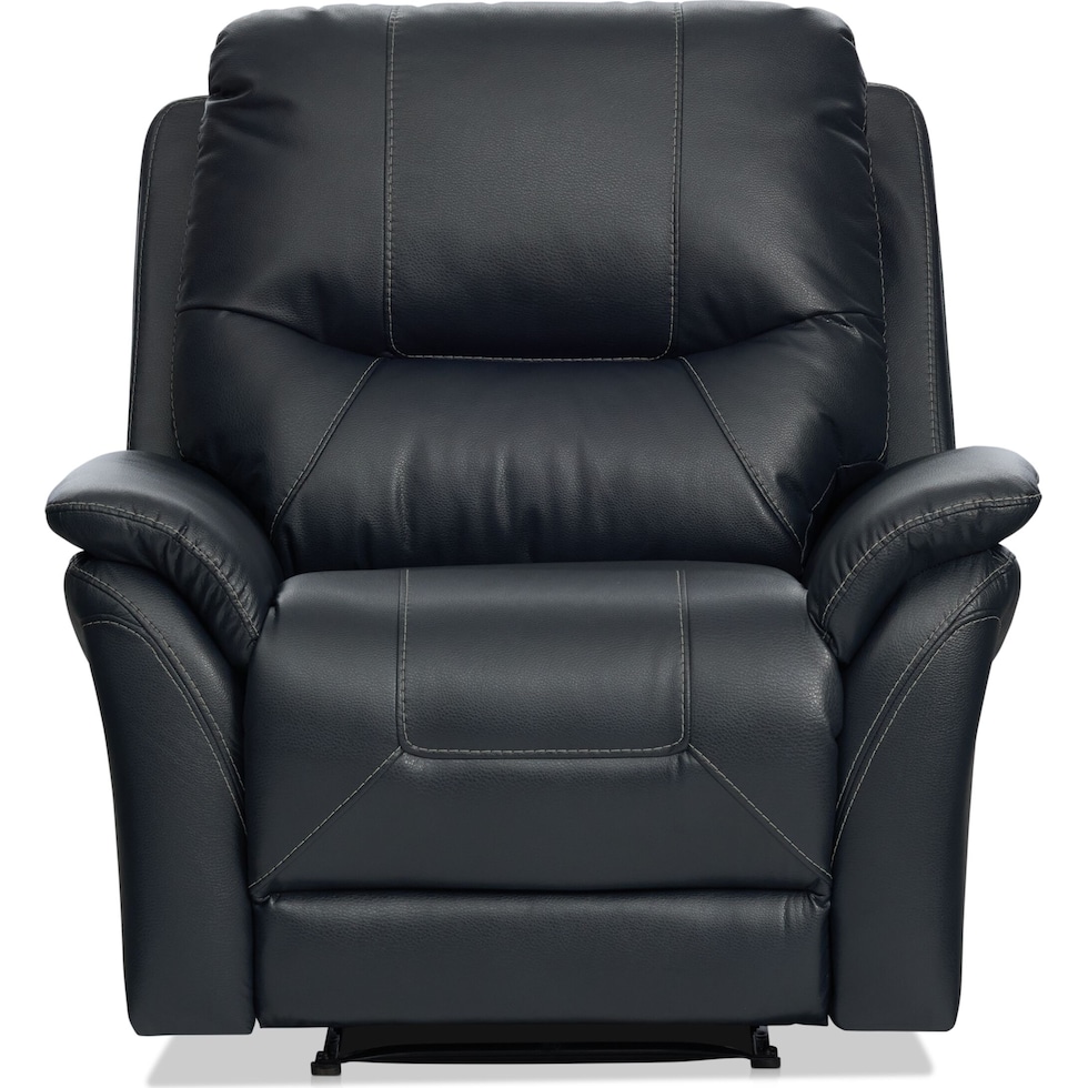 bexley blue recliner   