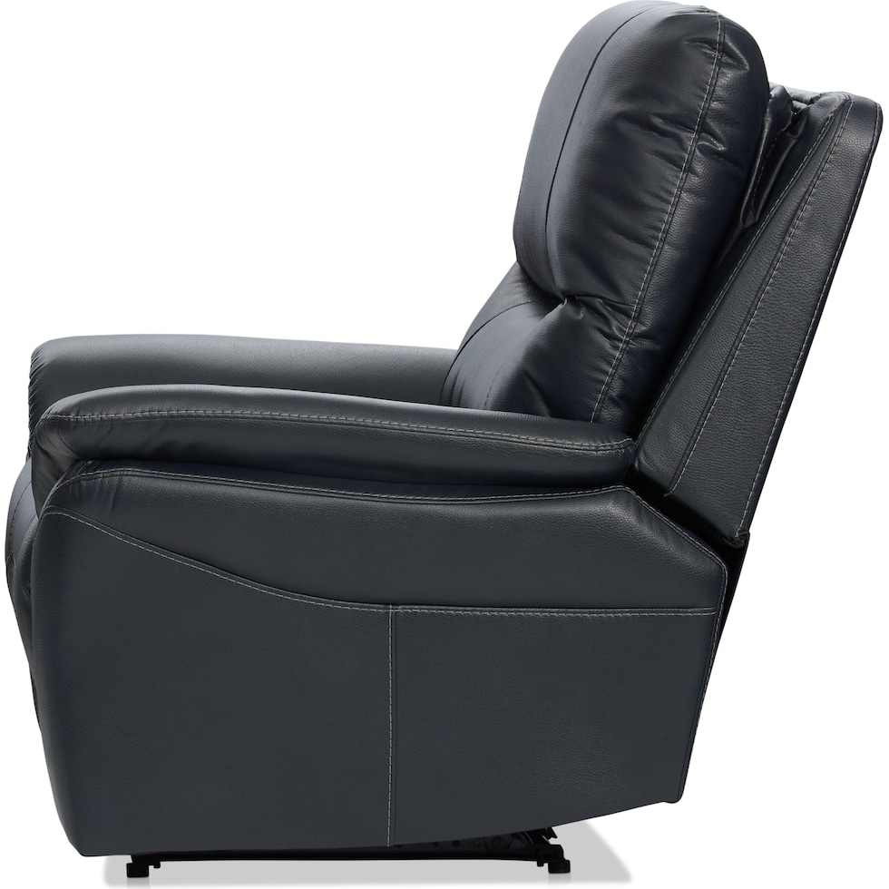 bexley blue recliner   