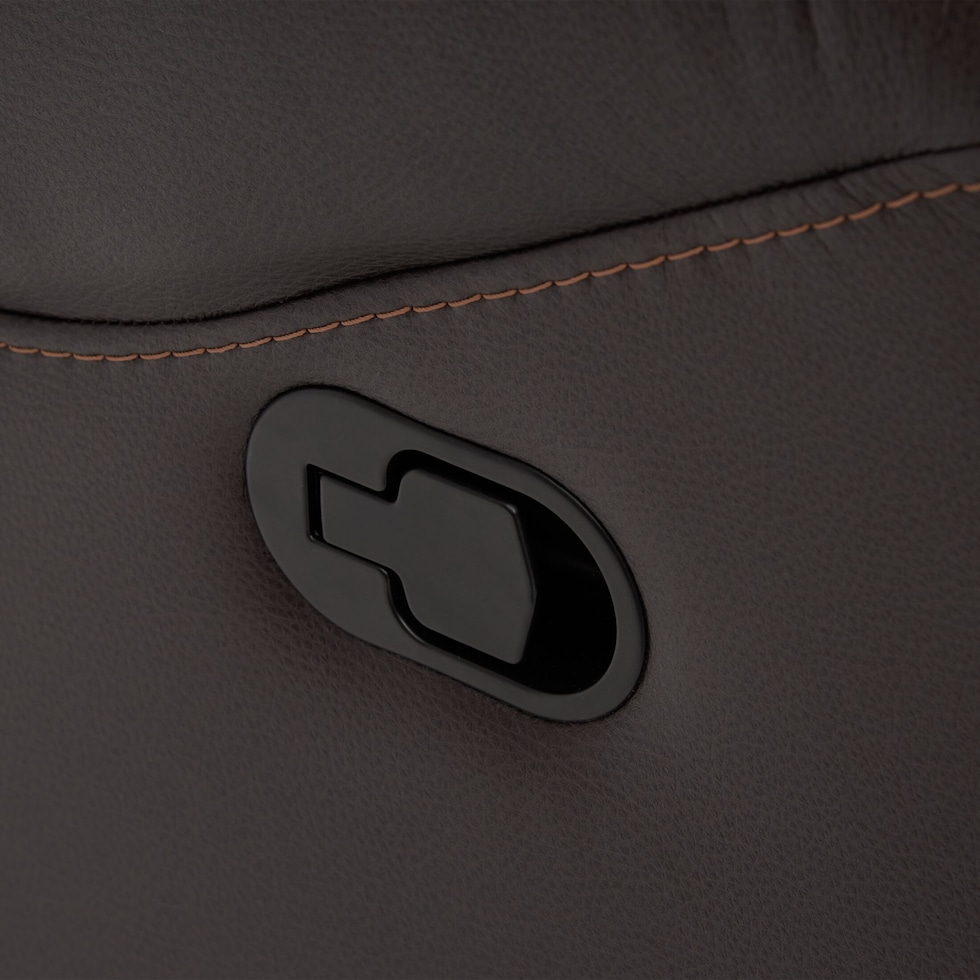 bexley dark brown recliner   