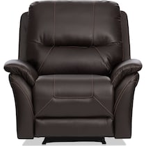 bexley dark brown recliner   