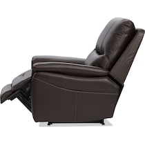 bexley dark brown recliner   