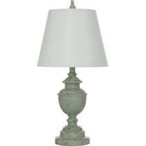bhaskara blue table lamp   