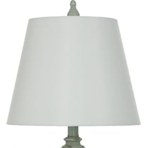 bhaskara blue table lamp   