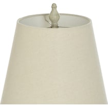 bhaskara gray table lamp   