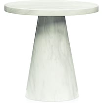 bianca tables white end table   