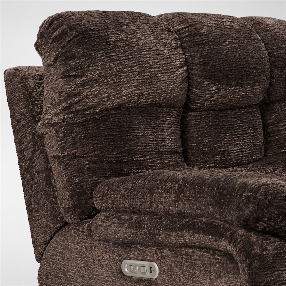 big softie dark brown recliner web   