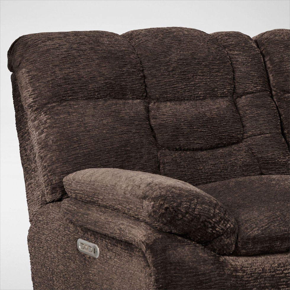 big softie dark brown sectional web   