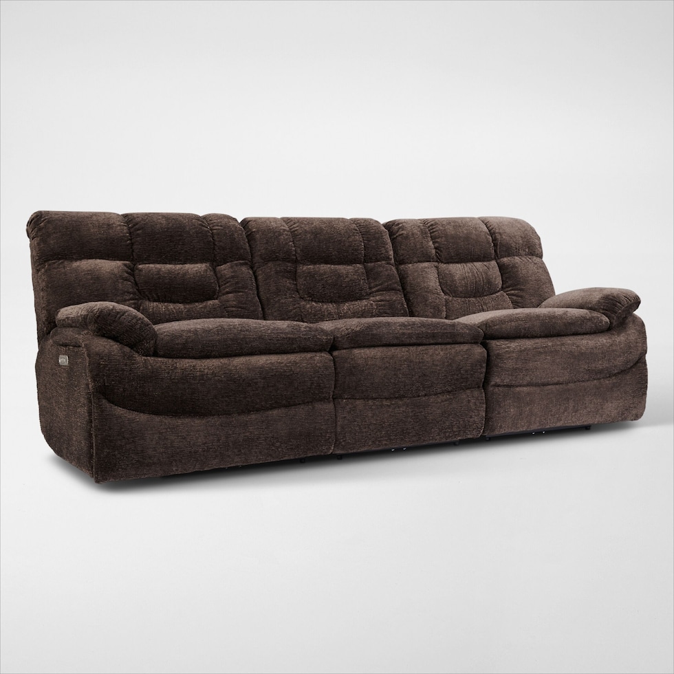 big softie dark brown sofa web   