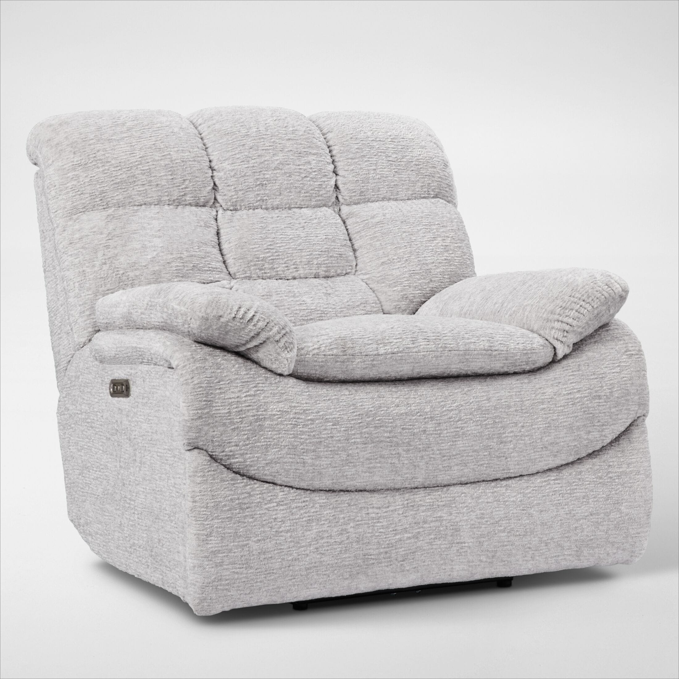 Gray 2024 oversized recliner