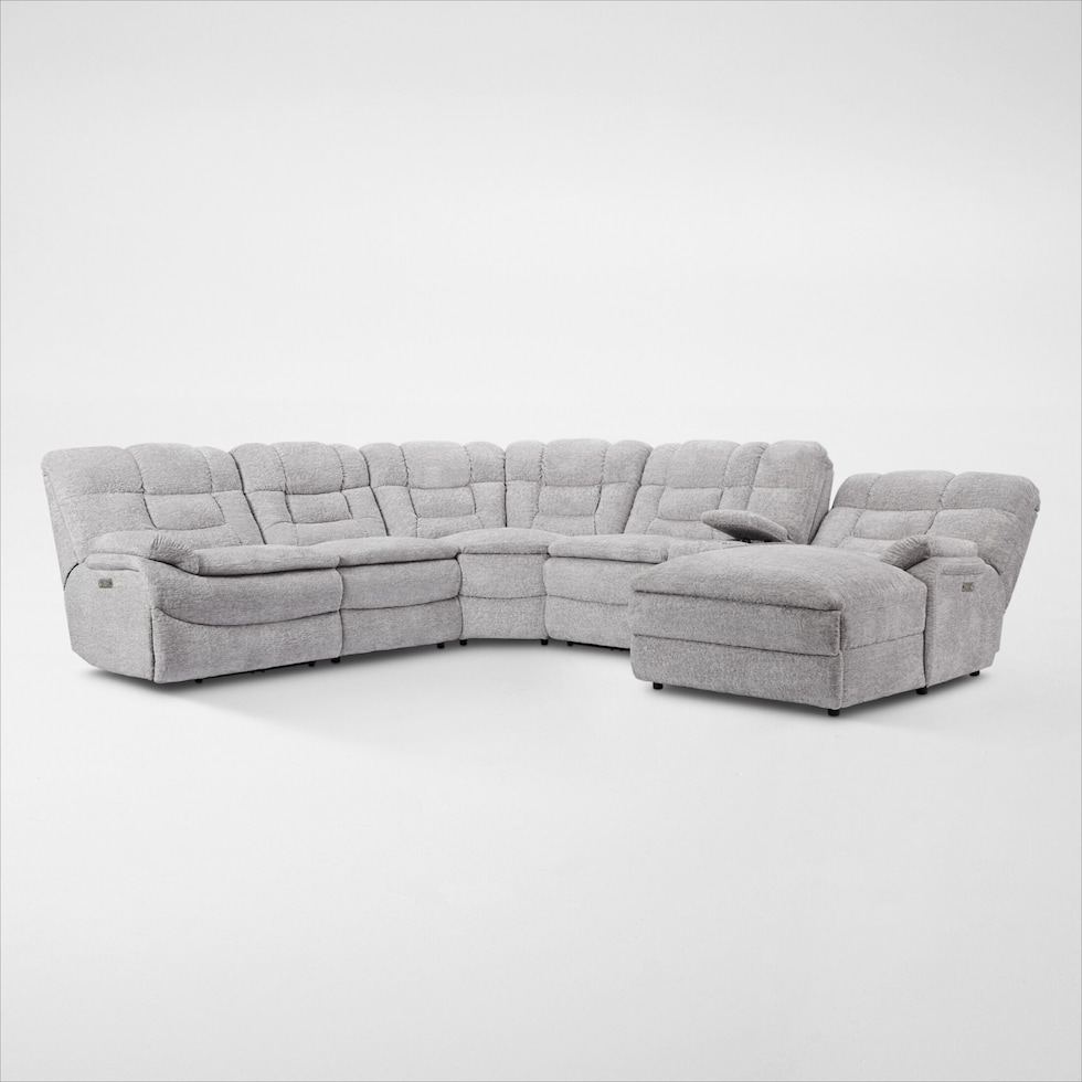 big softie gray sectional web   