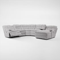 big softie gray sectional web   