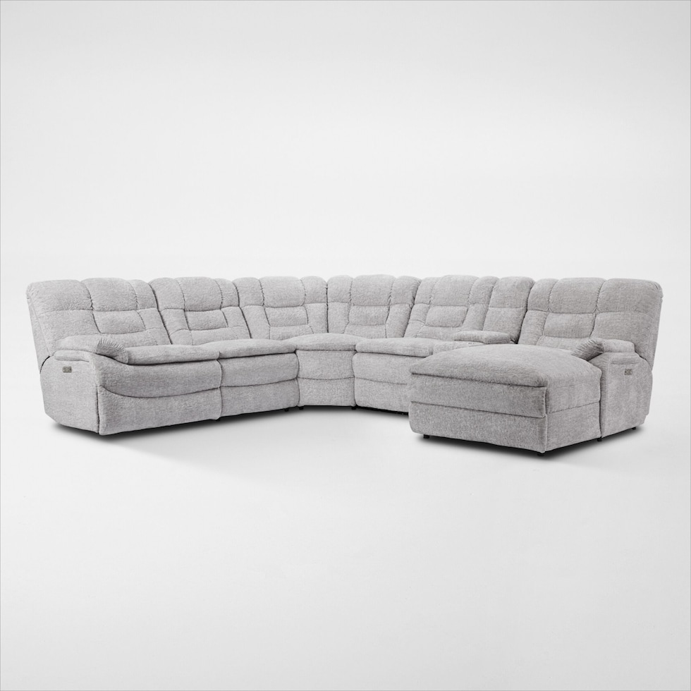 big softie gray sectional web   