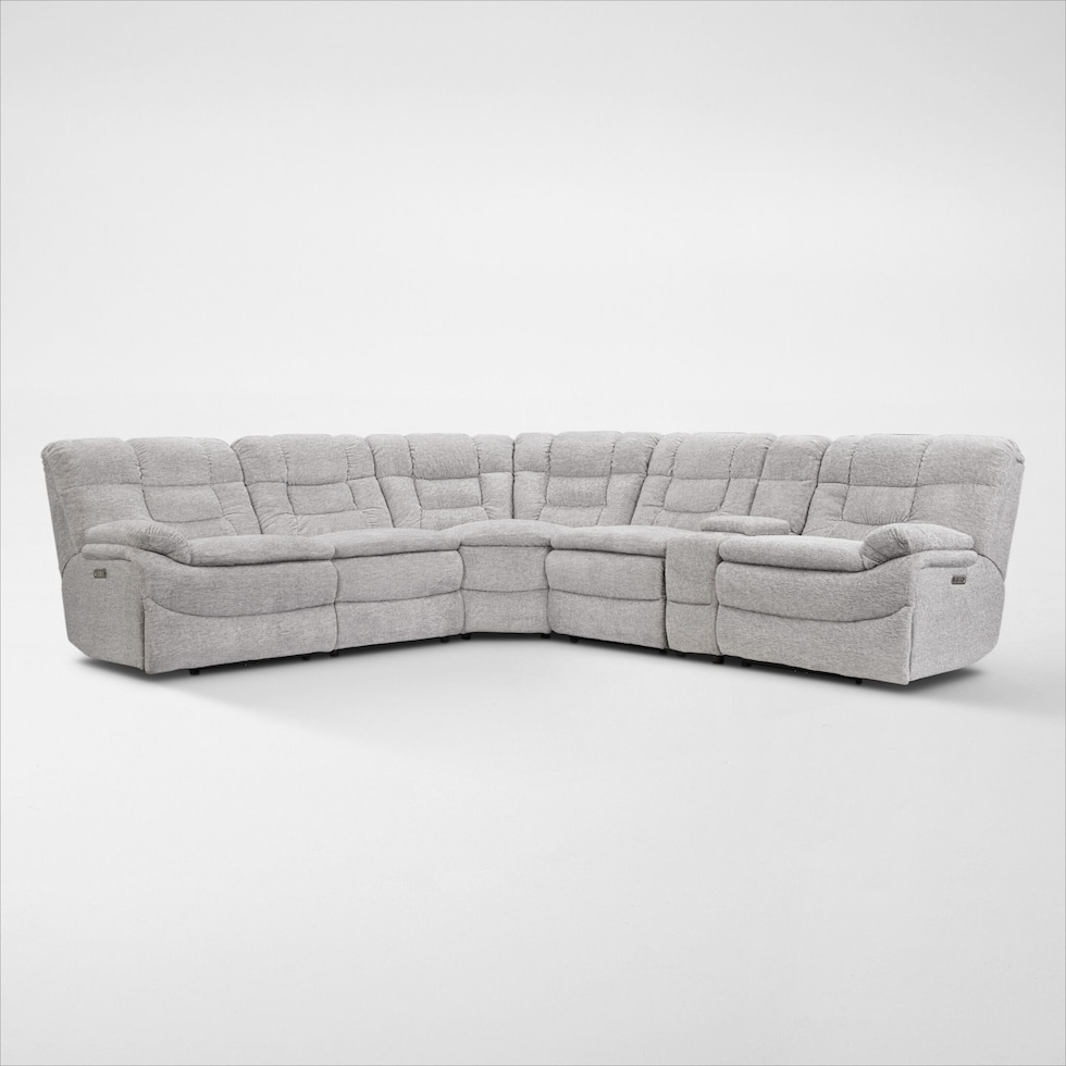 big softie gray sectional web   