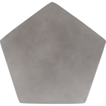 bijoux gray end table   