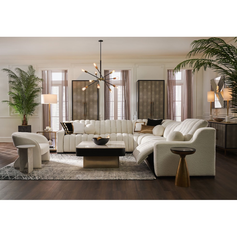 billie gold floor lamp   