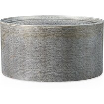 bindi silver coffee table   