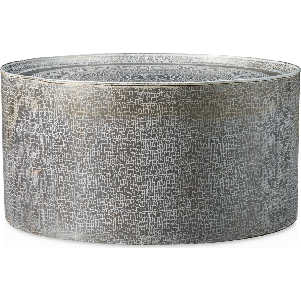 bindi silver coffee table   
