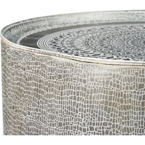bindi silver coffee table   