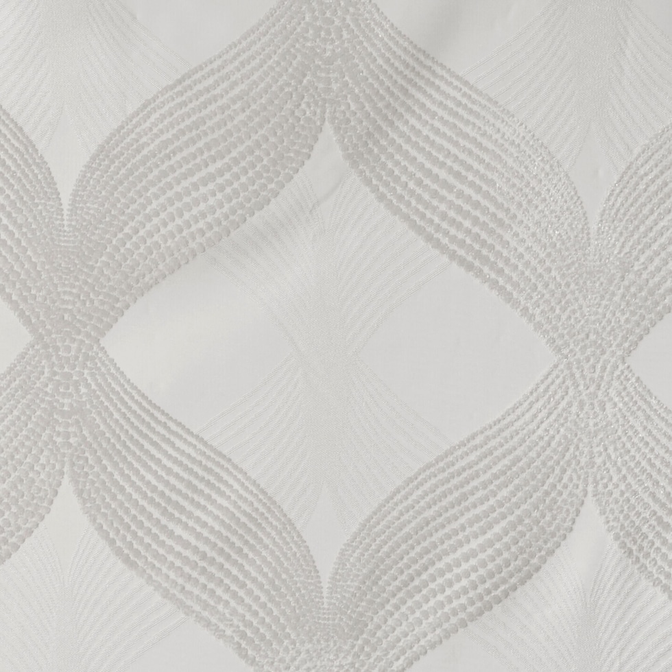 bingham white window panel   