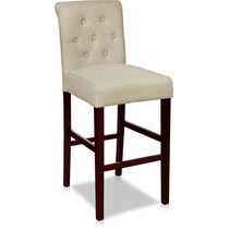 birdie light brown bar stool   