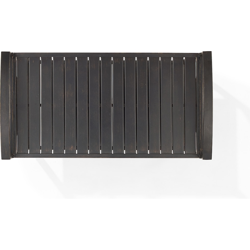 biscayne dark brown outdoor bar set   