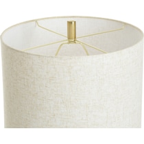 bishop dark brown table lamp   