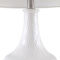 bismite white table lamp   