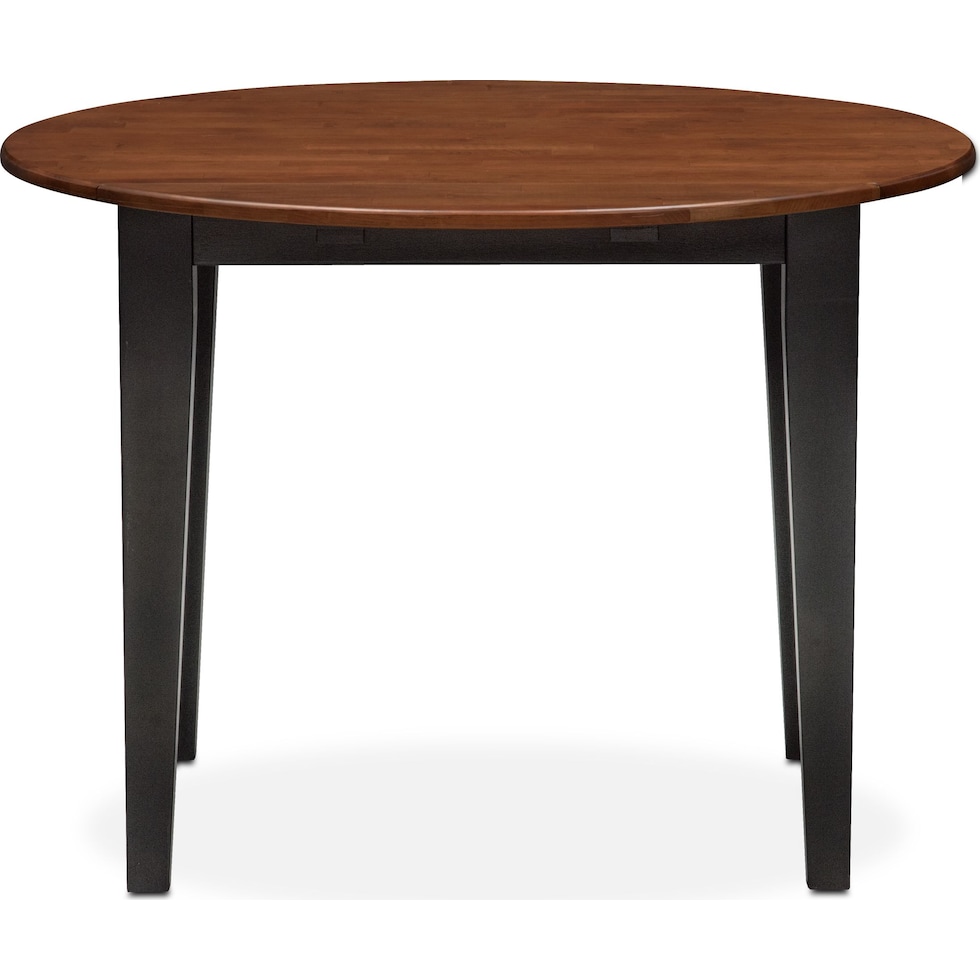 black and cherry drop leaf dining table   