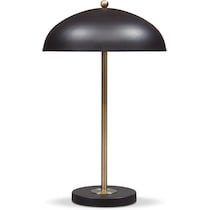 black and gold black table lamp   