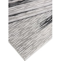 black and white area rug  x    