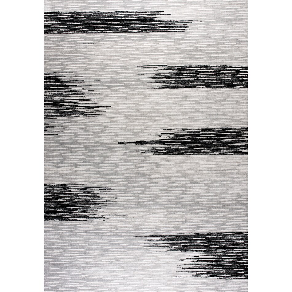 black and white rug   