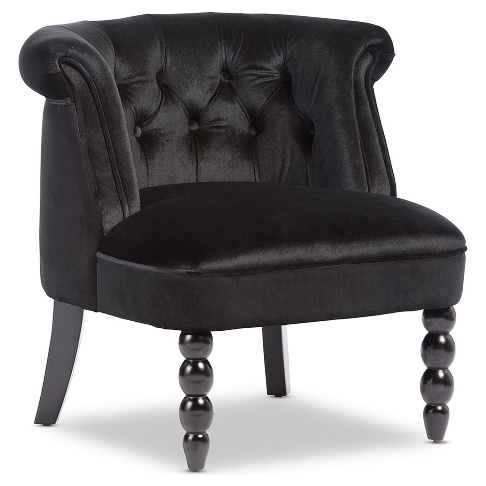 black accent chair   