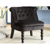 black accent chair   