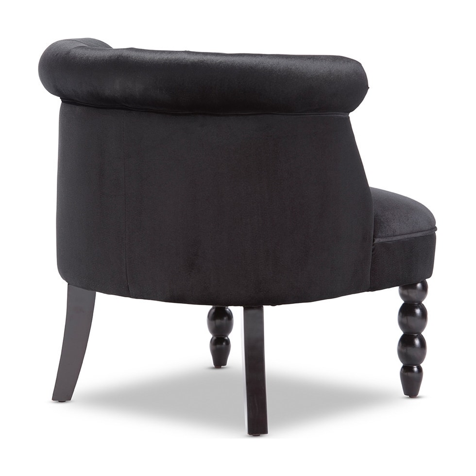 black accent chair   