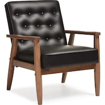 black accent chair   