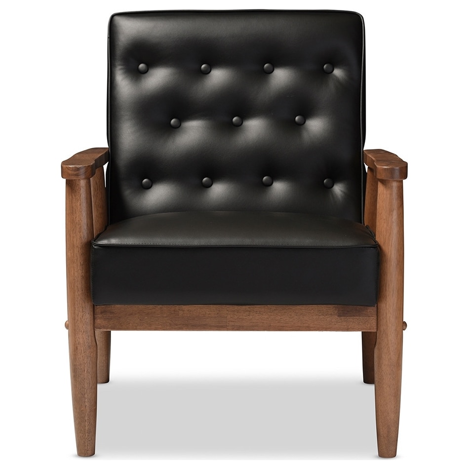 black accent chair   