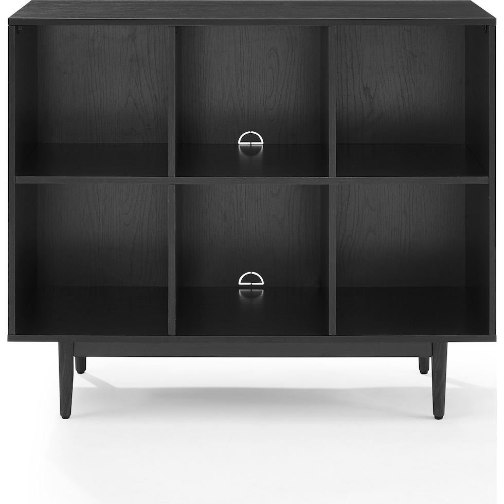 black bookcase   